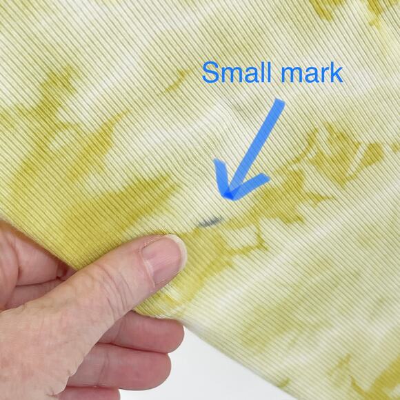 Enza Costa REVOLVE Tie Dye Tank Dress Bodycon Silhouette NEW Size M Yellow White - Picture 5 of 9